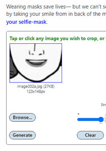 Image showing end-result of using the cropping tool
