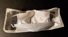 Image showing how to incorporate printed selfie with manufactured mask