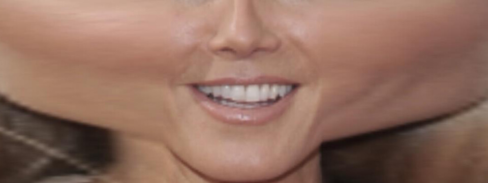 Heidi Klum's stretched selfie