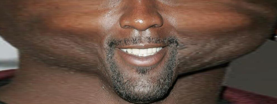 Michael Jordan's stretched selfie